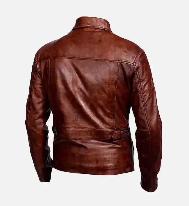 Inception Cobb Brown Leather Jacket