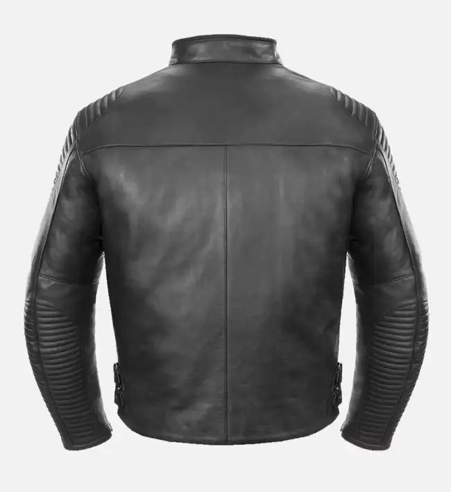 Men’s Sprint Black Leather Jacket