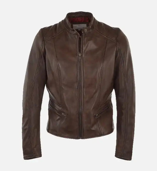 womens-moto-brown-leather-jacket