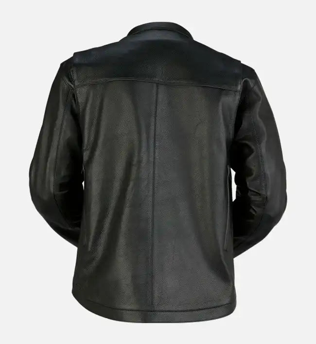 Z1R Munition Black Leather Jacket